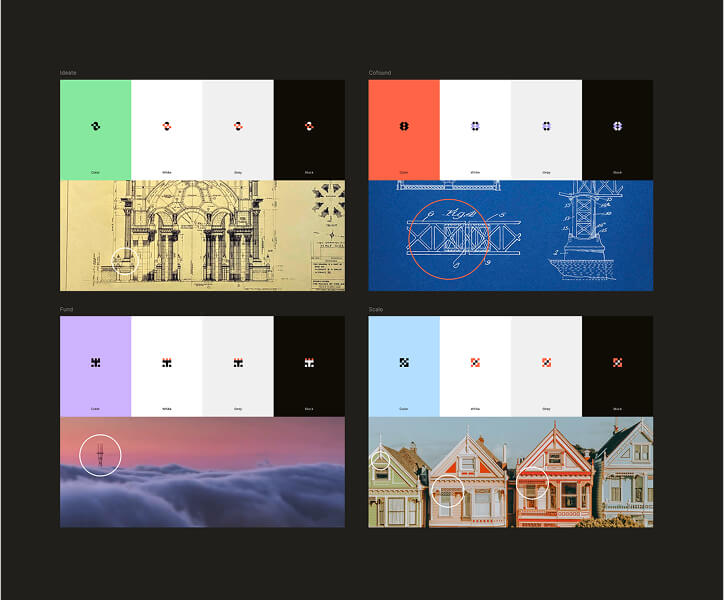 New custom Approach icons inspired by San Francisco structures